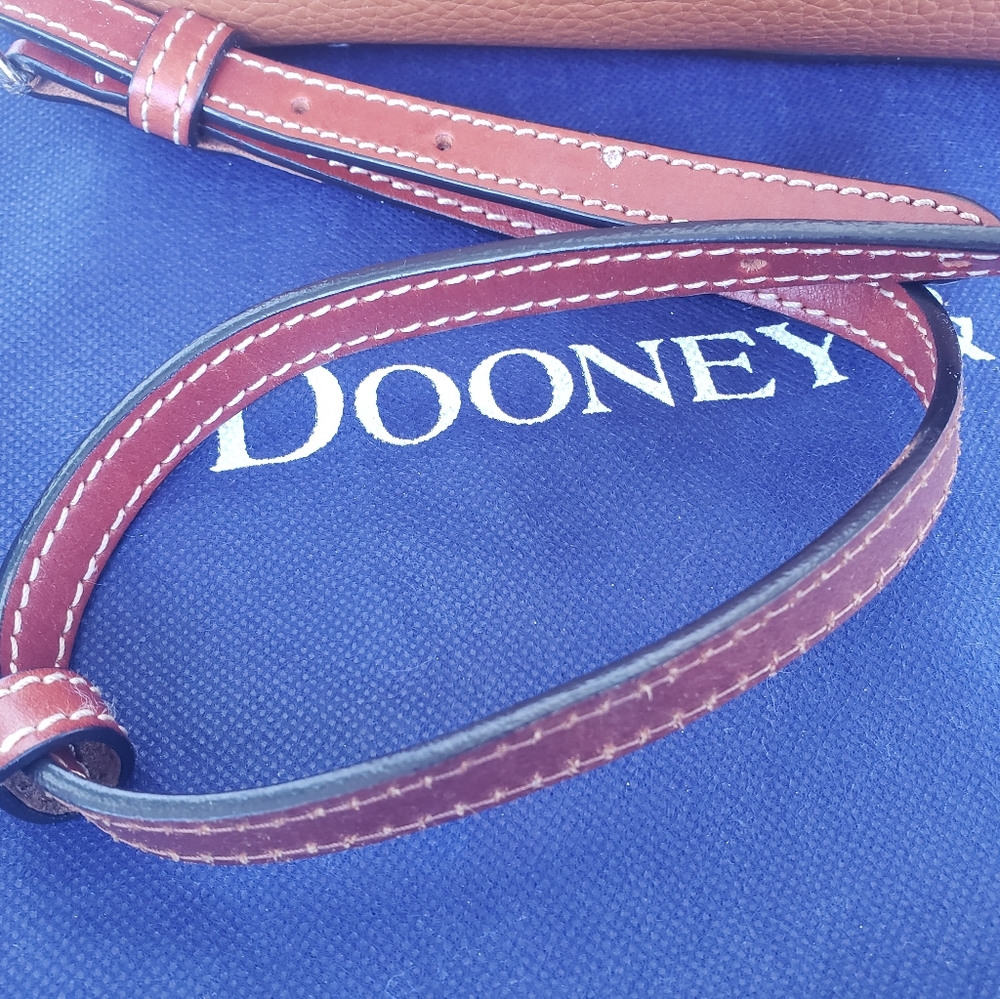 Y2K EUC Dooney & Bourke Leather All Weather Handbag Tote Crossbody!!!! - Picture 11 of 16